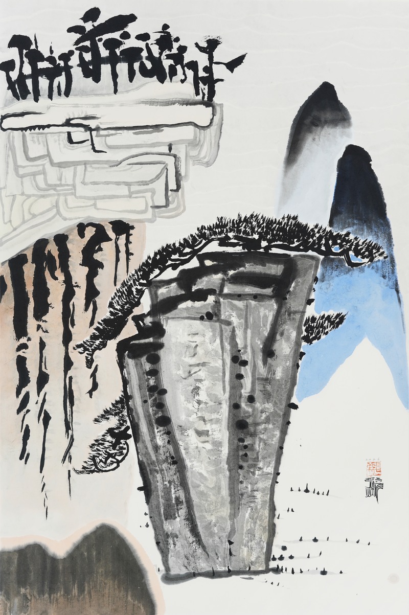 Jang Byeong Eun · Eastbrush · 张炳彥 · Landscape_in_Mind ·  ink_and_light_color_on_paper · 1050mm_x_700mm · 2026